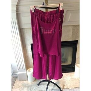 Juicy Couture Sexy Women’s Hot Pink Sleepwear PJ Set Size XL NWT